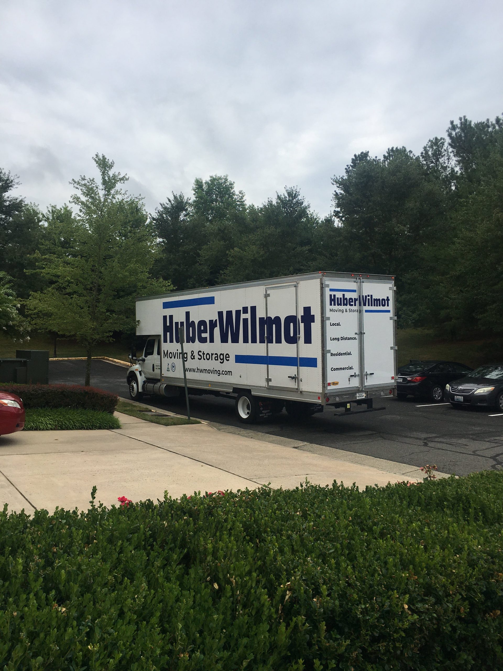 Local movers beginning a move